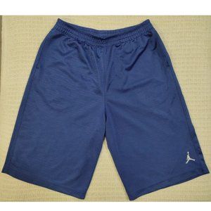 Nike Jumpman Jordan Basketball Shorts Blue Youth Size XL Y2K 90s Vintage